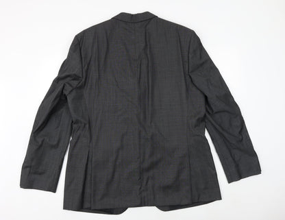 Mens UK Size 42 Benvenuto Regular Grey Suit Jacket