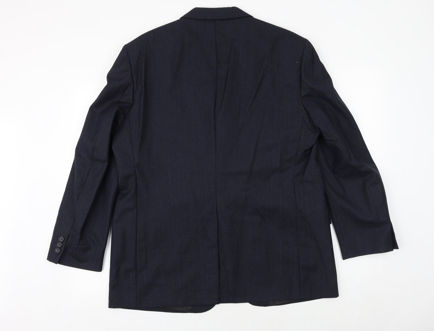 Mens UK Size 42 Impressions Regular Blue Suit Jacket