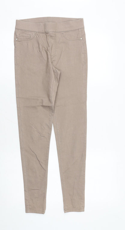 Womens UK Size 26 in Preworn Slim Fit Jegging Brown Jeans