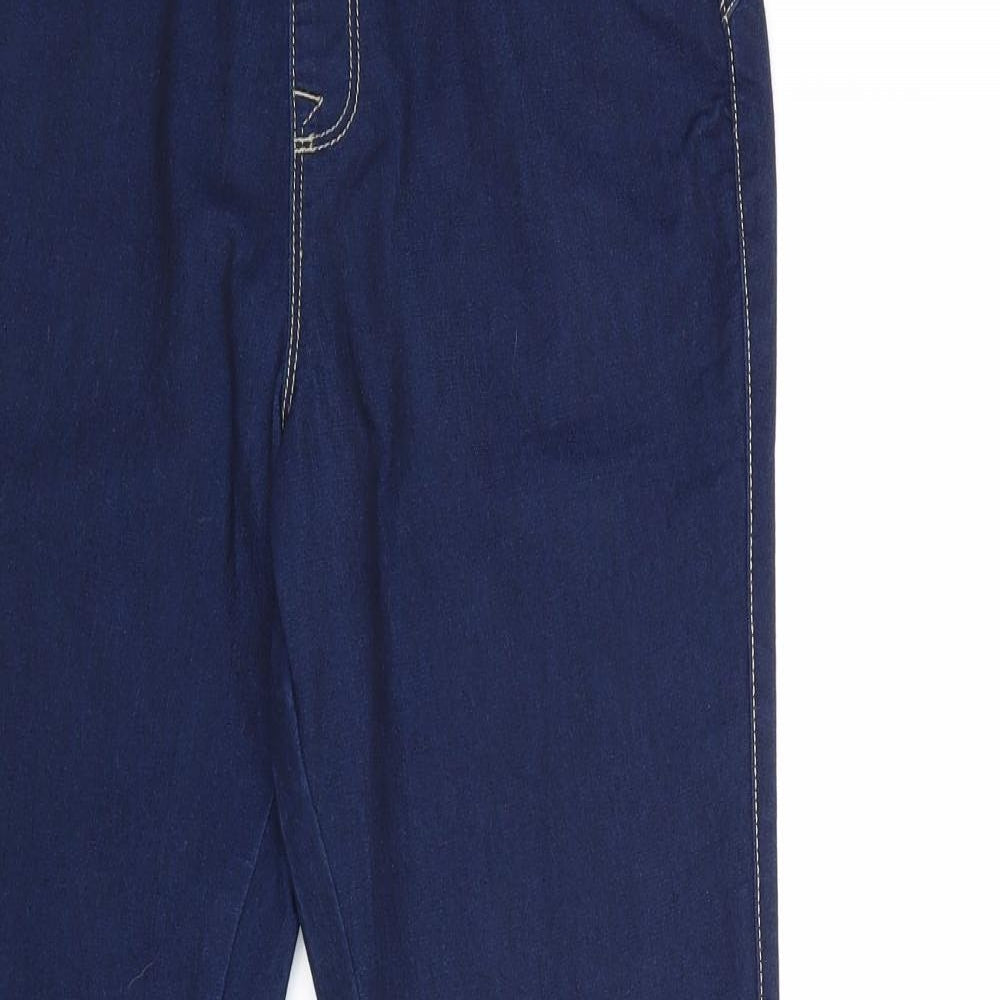 Denim & Co. Womens Blue Cotton Jegging Jeans Size 12 Regular