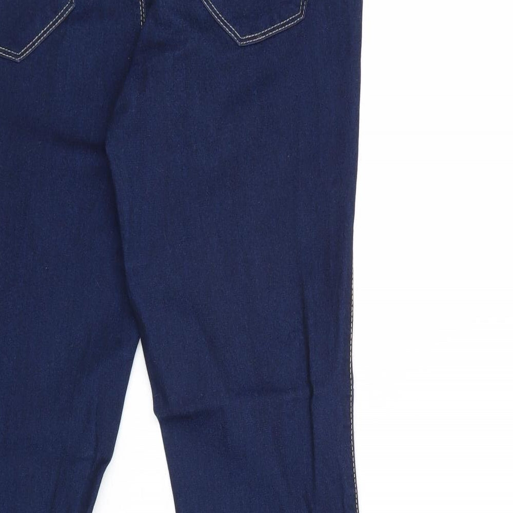 Denim & Co. Womens Blue Cotton Jegging Jeans Size 12 Regular