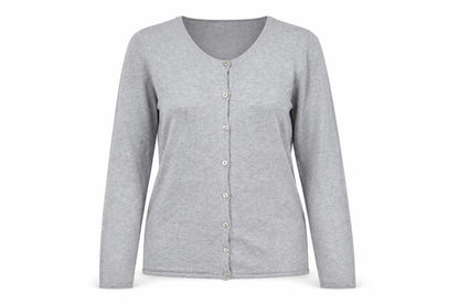 Womens UK Size 12 Capsule Grey Cardigan Jumper