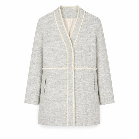 Womens UK Size 14 H&M Grey Jacket