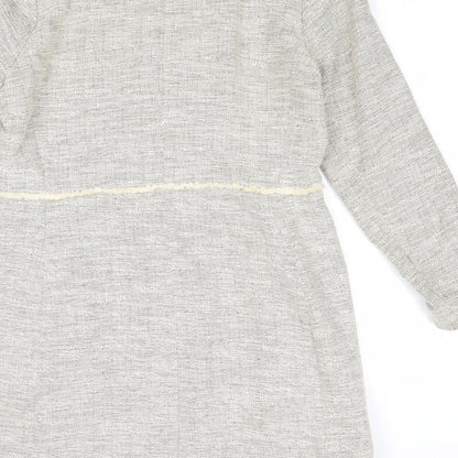 Womens UK Size 14 H&M Grey Jacket