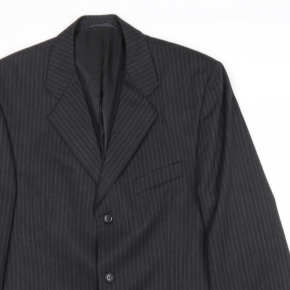 Mens UK Size 42 SCOTT Regular Grey Suit Jacket