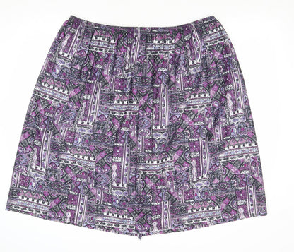 Womens UK Size L Preworn A-Line  Skirt