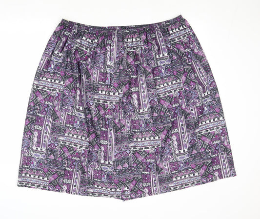Womens UK Size L Preworn A-Line  Skirt