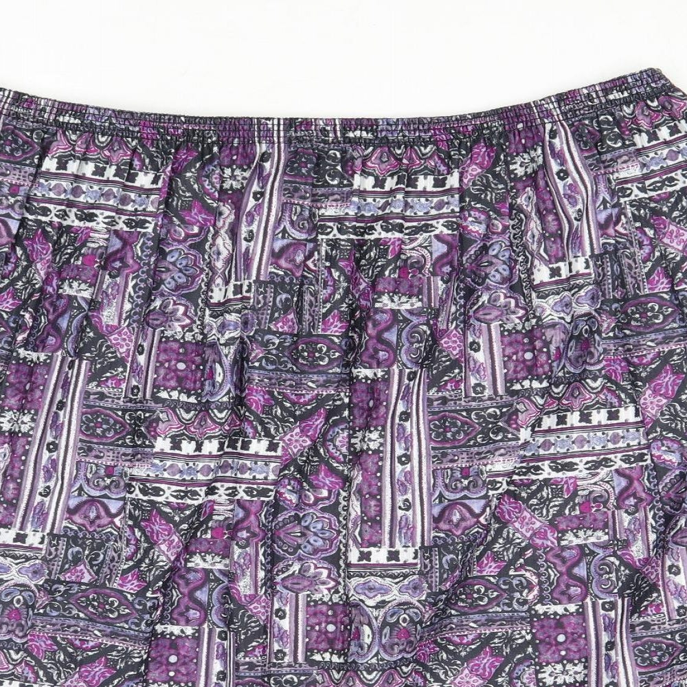Womens UK Size L Preworn A-Line  Skirt
