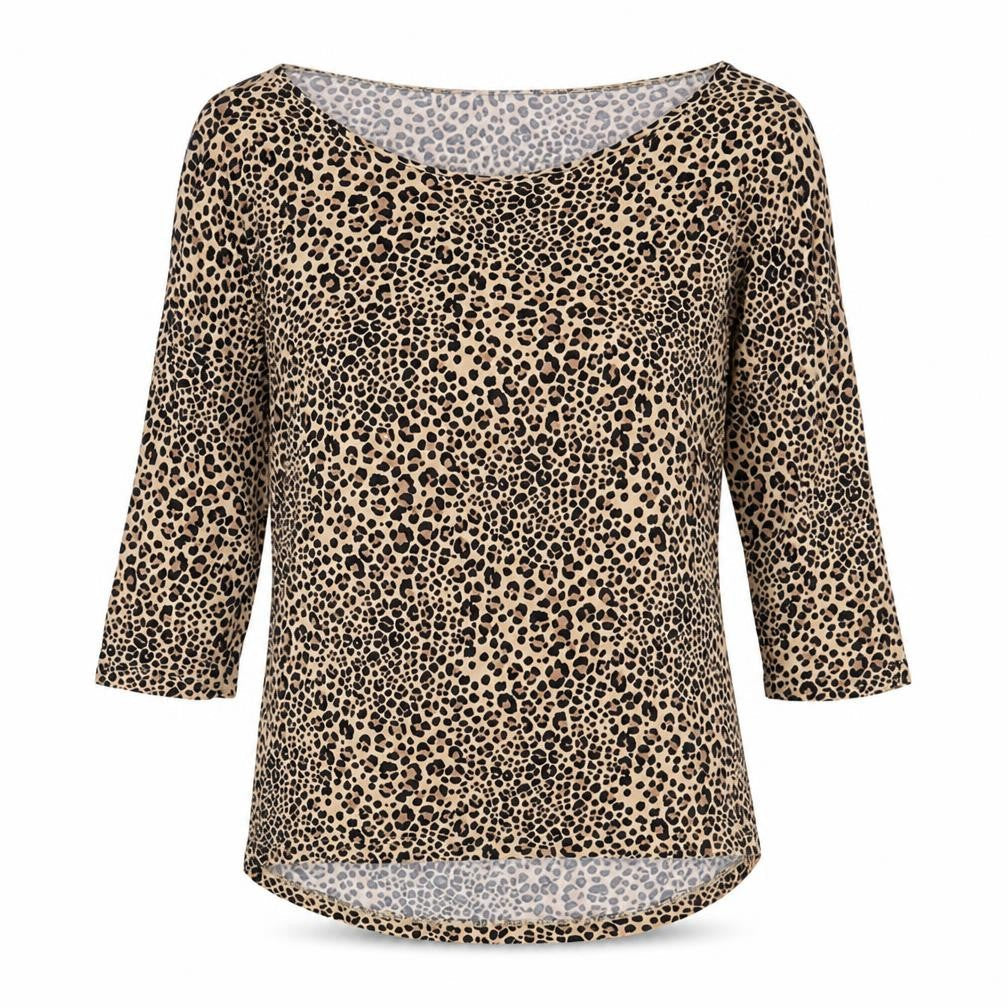 Womens UK Size 6 Divided by H&M Brown Basic Blouse