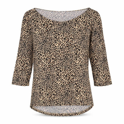 Womens UK Size 6 Divided by H&M Brown Basic Blouse