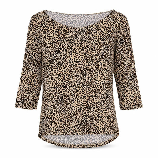 Womens UK Size 6 Divided by H&M Brown Basic Blouse