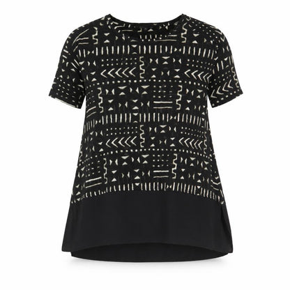 Womens UK Size 8 NEXT Black Basic Blouse