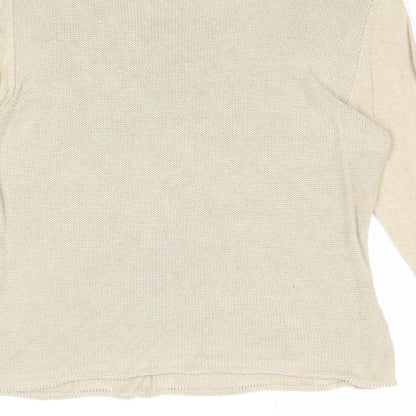 Womens UK Size L Country Casuals Beige Pullover Jumper