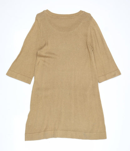 Womens UK Size M H&M Brown Pullover Jumper