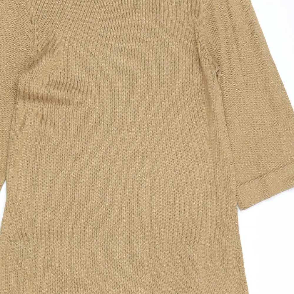 Womens UK Size M H&M Brown Pullover Jumper