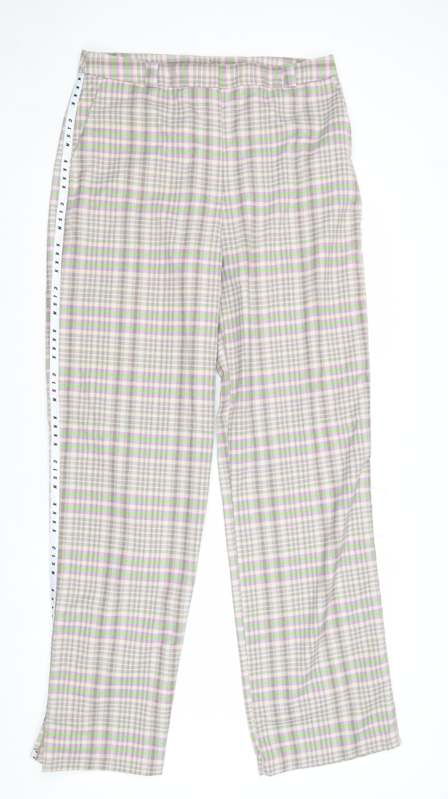 Womens UK Size 16 COLLUSION Regular Fit  Multicoloured Trousers