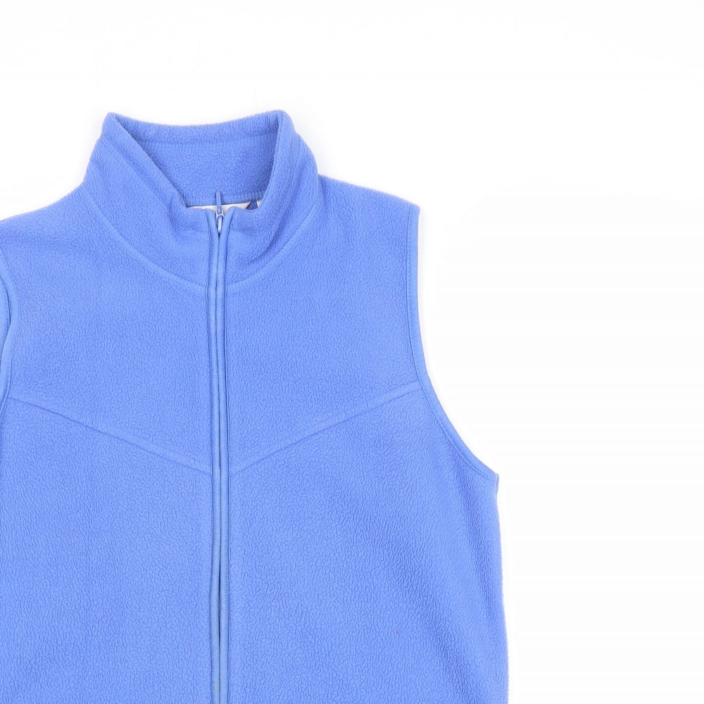 Womens UK Size S EWM Blue Gilet