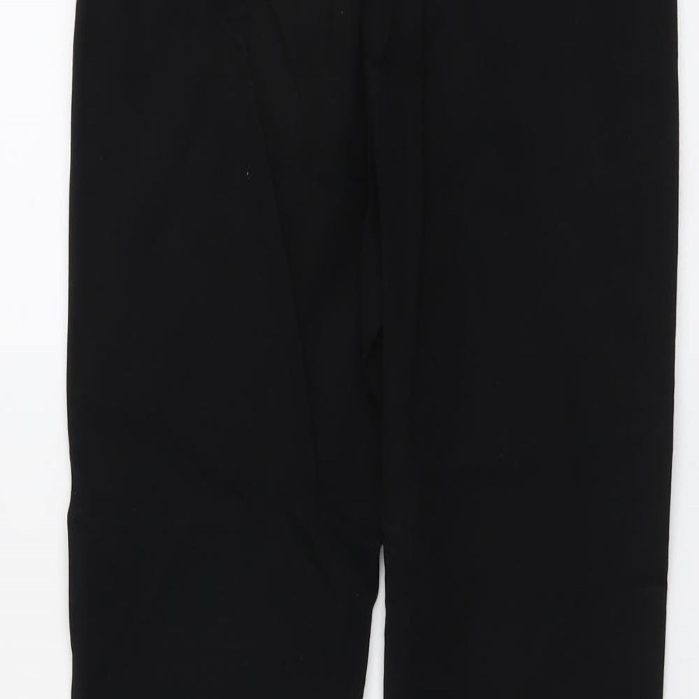 Womens UK Size 10 Marks and Spencer Regular Fit  Black Trousers