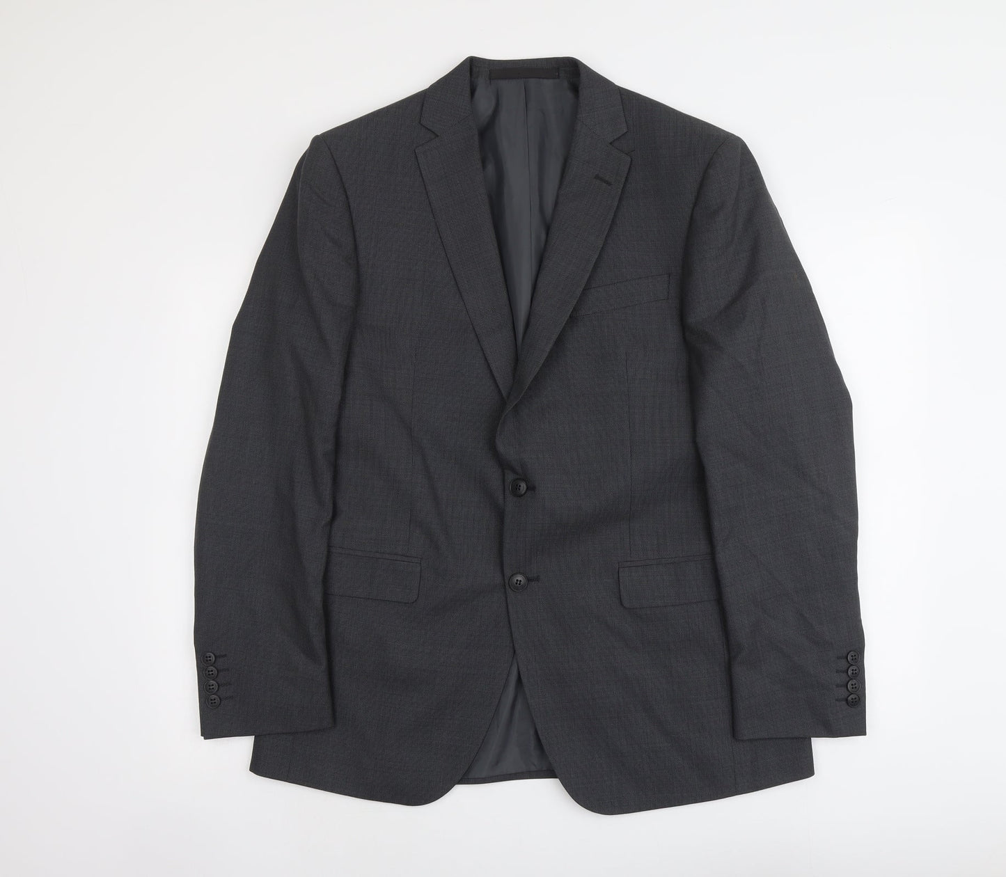 Mens UK Size M Marks and Spencer Regular Grey Suit Jacket