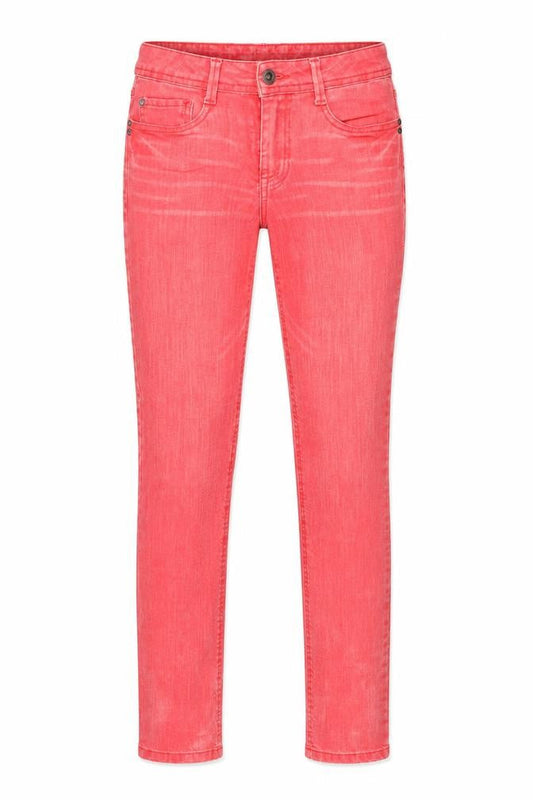 Womens UK Size 8 Yessica Regular Fit Skinny Red Jeans