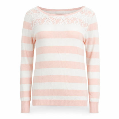 Womens UK Size M Nicole Pink Pullover Jumper