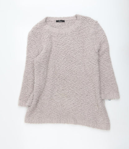 Womens UK Size L Bonmarché Pink Pullover Jumper