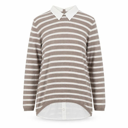 Womens UK Size 10 Atmosphere Beige Pullover Jumper