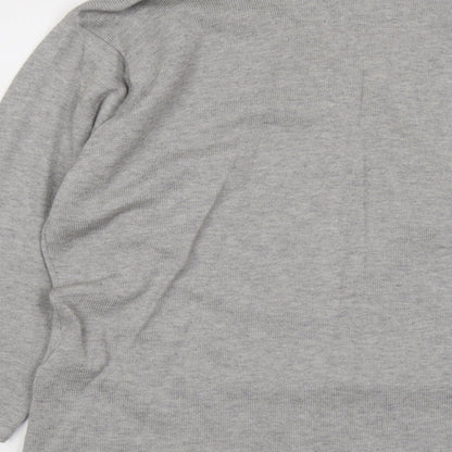 Womens UK Size XL Signature Grey Pullover Jumper