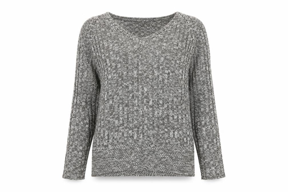 Womens UK Size L Ellie Louise Grey Pullover Jumper