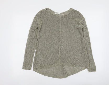 Womens UK Size 10 Marks and Spencer Green Pullover Jumper