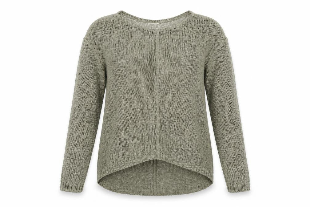 Womens UK Size 10 Marks and Spencer Green Pullover Jumper