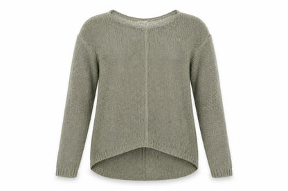 Womens UK Size 10 Marks and Spencer Green Pullover Jumper