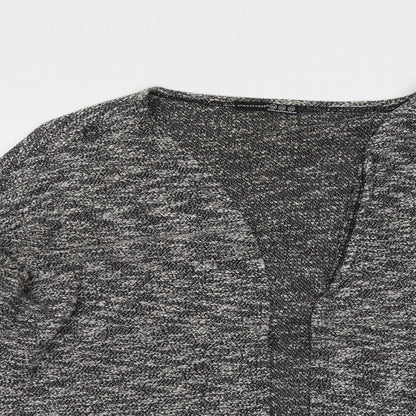 Womens UK Size XS Atmosphere Grey Cardigan Jumper