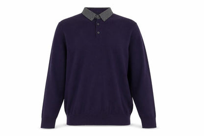 Mens UK Size M Matalan Purple Pullover Jumper