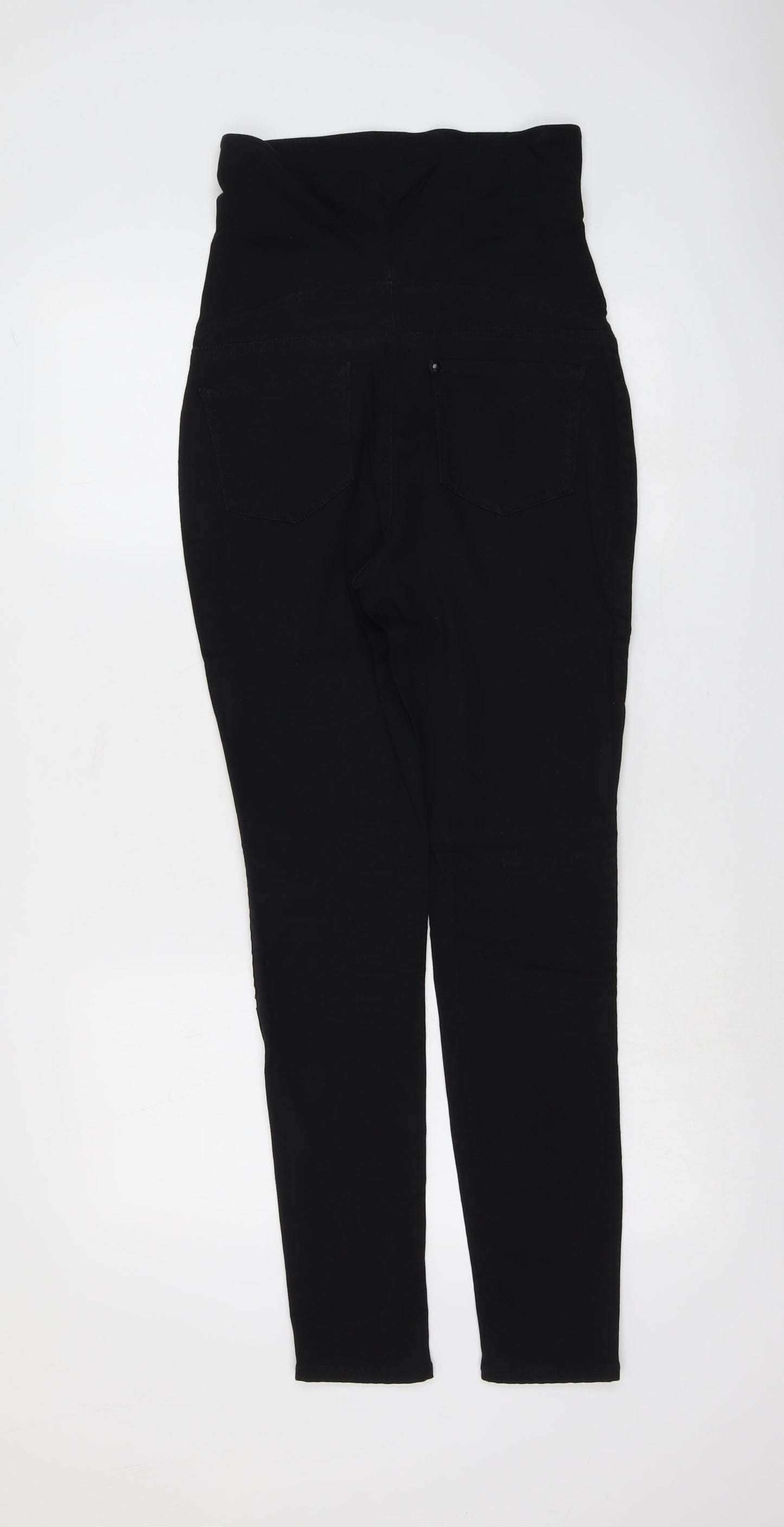 Womens UK Size S H&M Regular Fit Skinny Black Jeans
