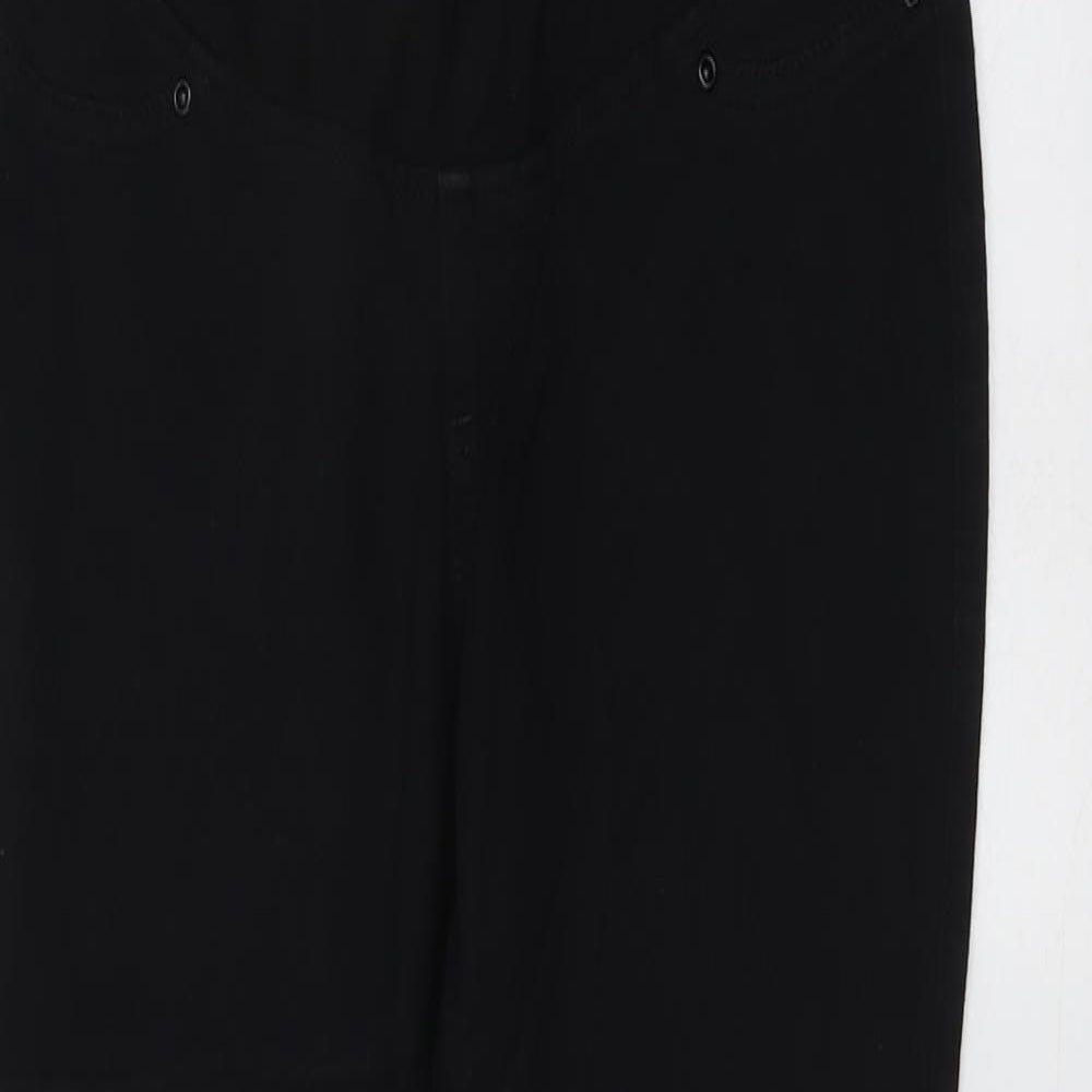 Womens UK Size S H&M Regular Fit Skinny Black Jeans