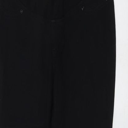 Womens UK Size S H&M Regular Fit Skinny Black Jeans