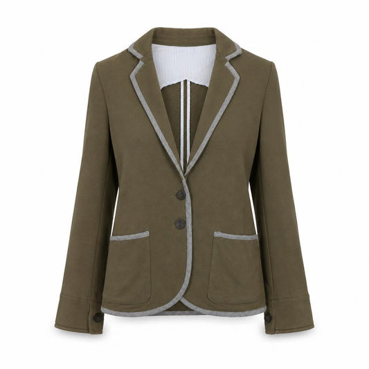 Womens UK Size S Mango Regular Green Blazer