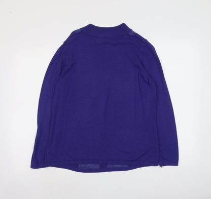 Womens UK Size M Bonmarché Blue Pullover Jumper