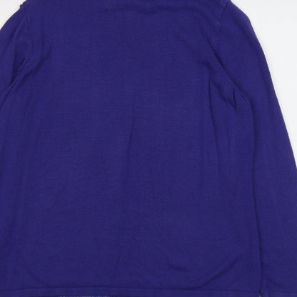 Womens UK Size M Bonmarché Blue Pullover Jumper