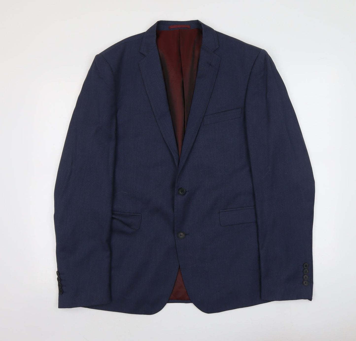Mens UK Size M NEXT Regular Blue Suit Jacket