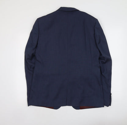 Mens UK Size M NEXT Regular Blue Suit Jacket