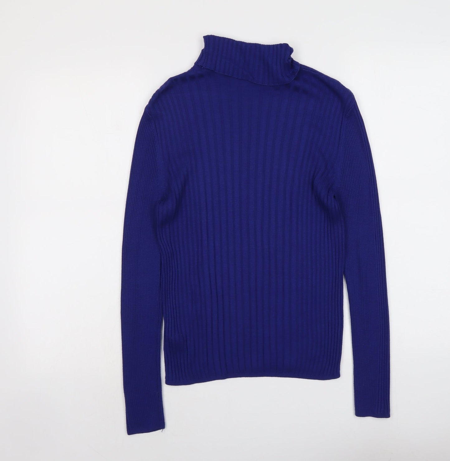 Womens UK Size M Cooperative Blue Pullover Jumper