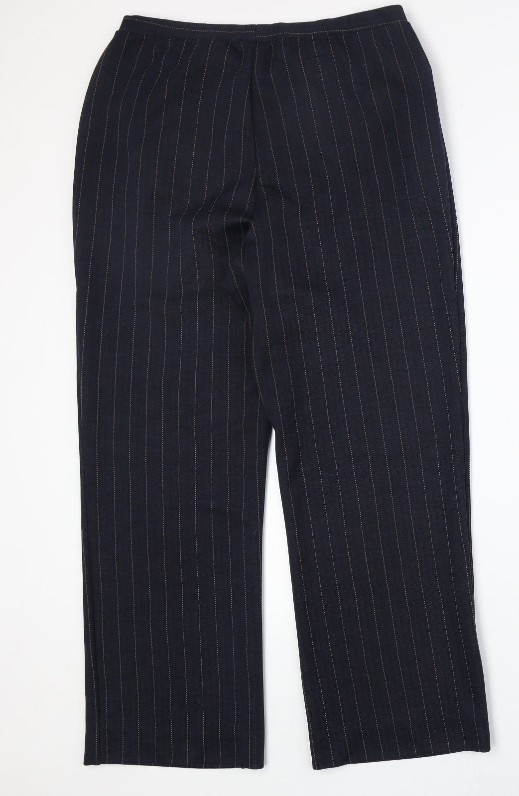 Womens UK Size 32 in Preworn Regular Fit  Blue Trousers