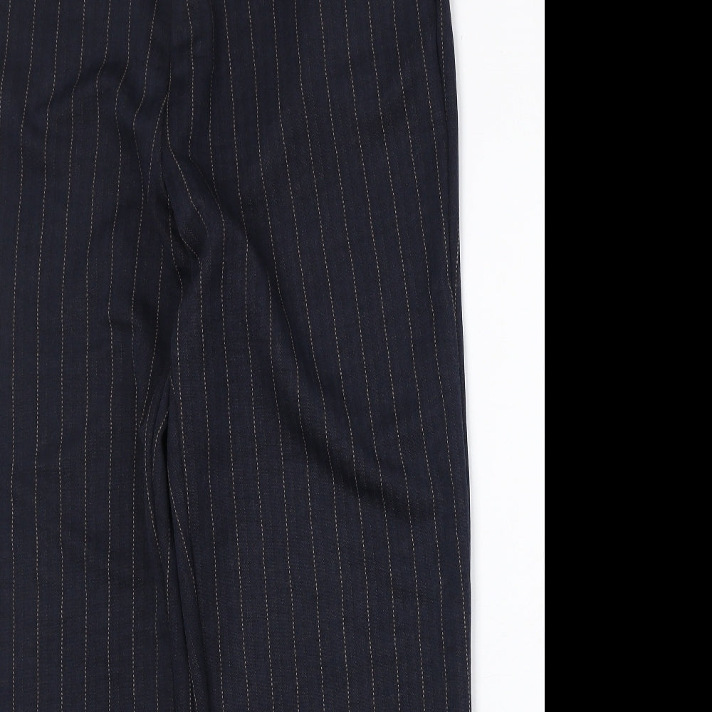 Womens UK Size 32 in Preworn Regular Fit  Blue Trousers