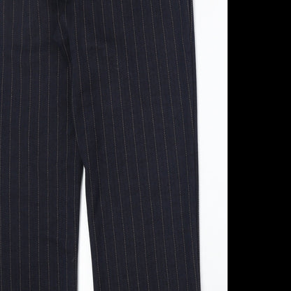 Womens UK Size 32 in Preworn Regular Fit  Blue Trousers
