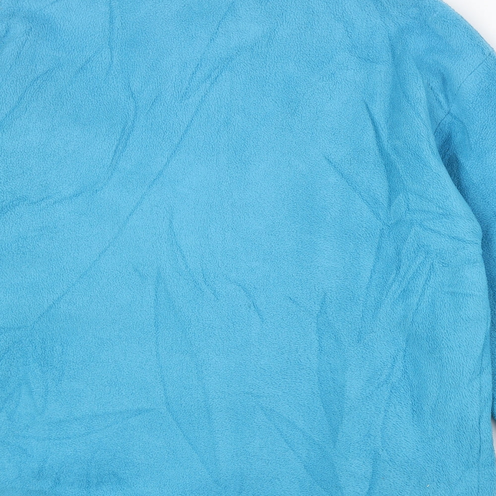Open Track Womens Blue Jacket Size M Zip