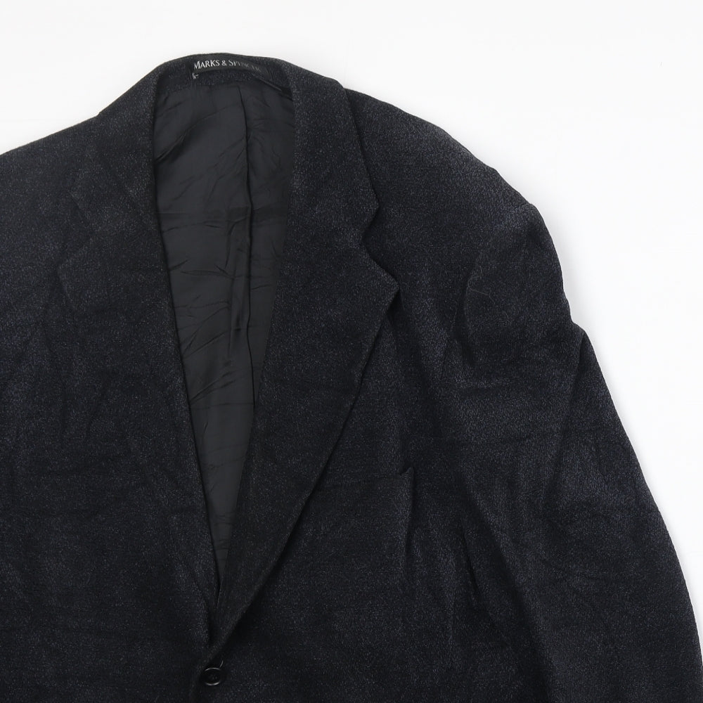 Mens UK Size 42 Marks and Spencer Regular Grey Suit Jacket