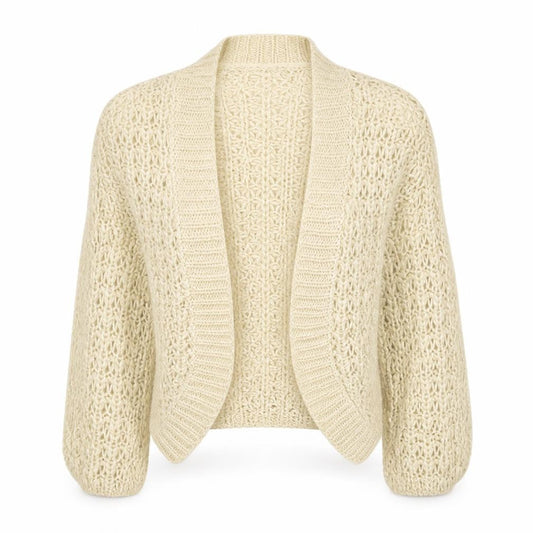 Womens UK Size XS Gina Tricot Beige Cardigan Jumper