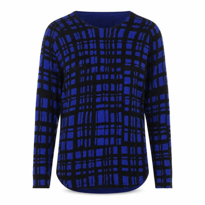 Womens UK Size 8 Marks and Spencer Blue Pullover Jumper